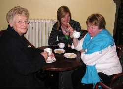 These ladies enjoyed a cuppa during the seminar.